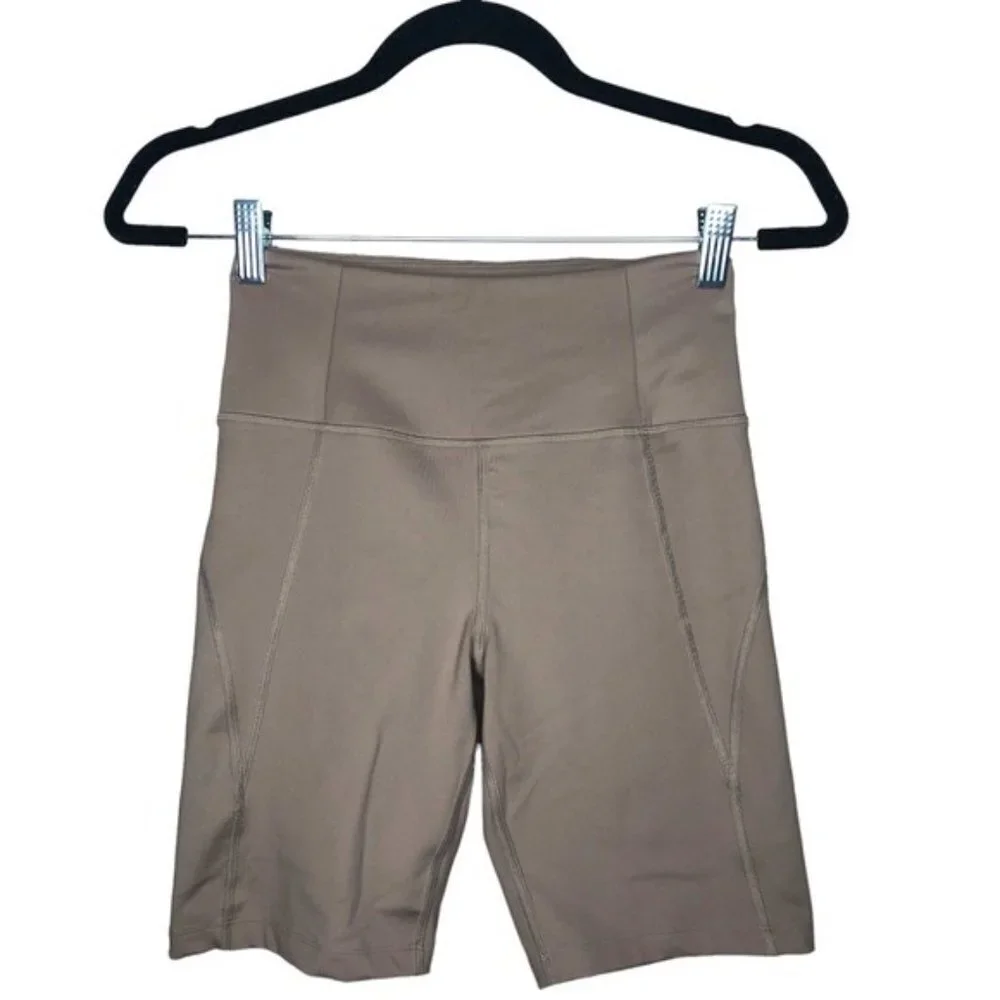 Girlfriend Collective Bike Short Limestone Small
